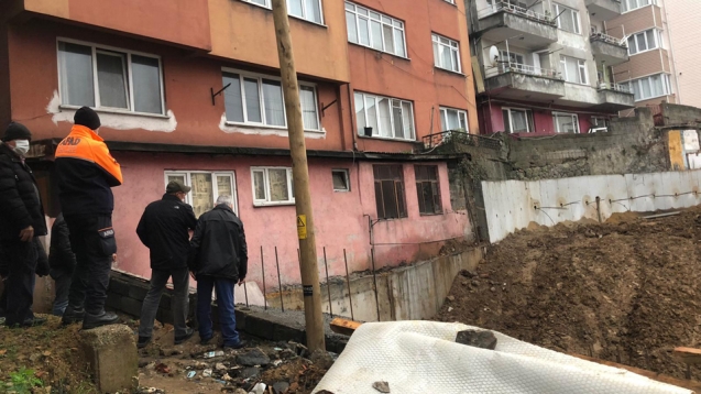 Yağcılar'da heyelan: AFAD olay yerinde...