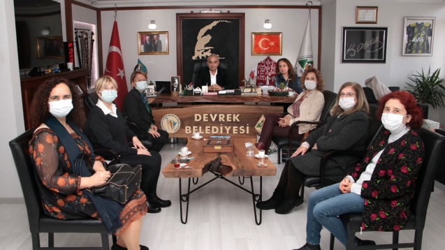 Ereğli'den gelen konukları ağırladılar...