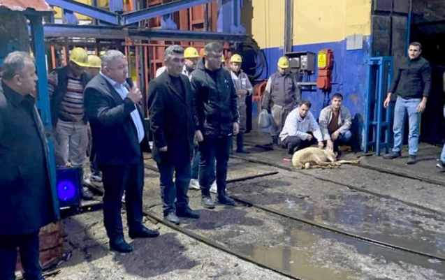 Armutçuk Kuyubaşı’nda kurban kesim programı düzenlendi