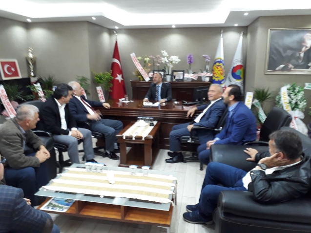 Civelek ve yönetiminden Keleş’e hayırlı olsun ziyareti