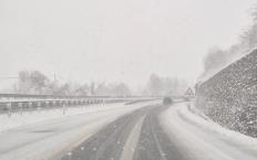 Zonguldak'ta kar yağışı başladı...