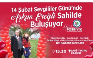 14 Şubat'ta Aşkım Ereğli sahilde buluşuyor...