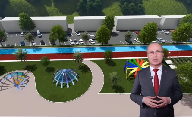 Sezer 3 kilometrelik sahil bandı projesini açıkladı
