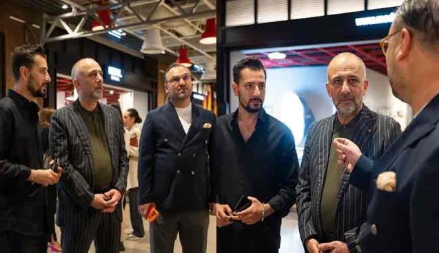 Sanat ve iş dünyası sergide bir araya geldi…