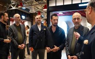 Sanat ve iş dünyası sergide bir araya geldi…