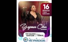 Yaz etkinliklerinde Yağmur Okur sahneye çıkacak