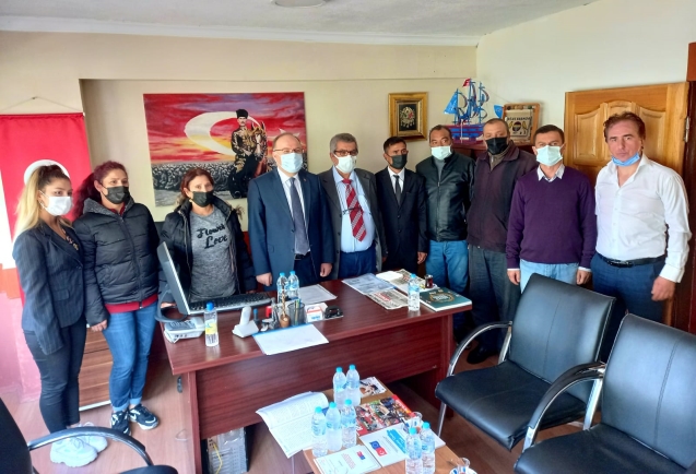 Vali'den, Romanlar derneğine ziyaret...