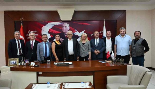 CHP heyetinden Başkan Halil Posbıyık’a geçmiş olsun ziyareti