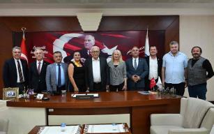 CHP heyetinden Başkan Halil Posbıyık’a geçmiş olsun ziyareti