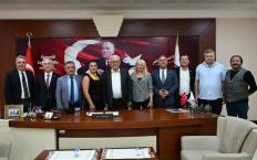 CHP heyetinden Başkan Halil Posbıyık’a geçmiş olsun ziyareti