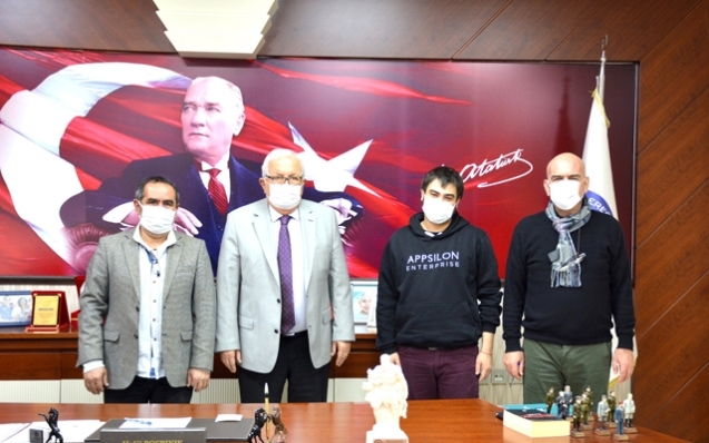 Genç Girişimci Başkan Posbıyık'ı ziyaret etti...