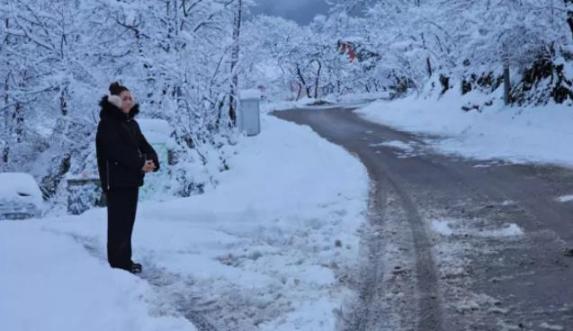 Zonguldak kar altında... 133 köy yolu kapandı...