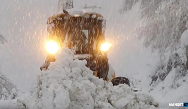 133 Köy yolunun açma çalışmaları sürüyor...