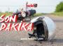 Motosikletten düşen sürücü yaralandı...
