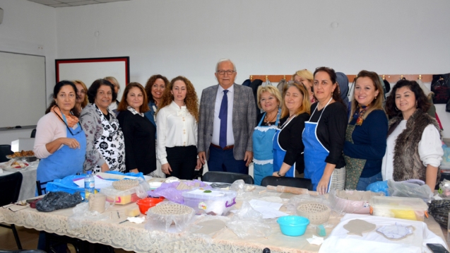 CUMHURİYET HALK EVLERİ'NDE ÜRETİM COŞKUSU YAŞANIYOR...