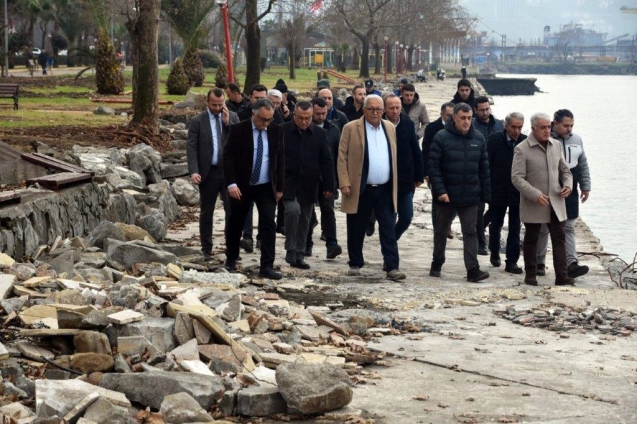 Posbıyık ;Ereğli sahilini adım adım yeniden planlıyor.