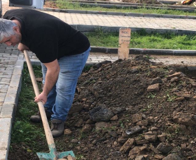 KDZ. EREĞLİ'DE KİMSESİZLER MEZARLIĞINA DEFNEDİLDİ