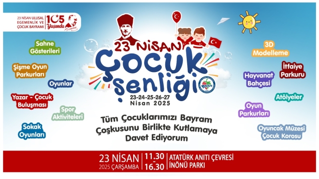 23 NİSAN NEŞE DOLUYOR İNSAN! ŞENLİK VAR ÇOCUKLAR…