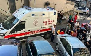 Motosikleti devirdi… Soluğu hastanede aldı...