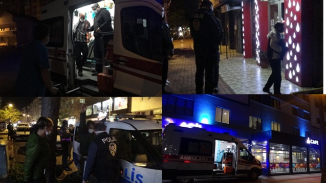 Baba-oğul arasında çıkan tartışma kısa sürede kavgaya döndü.