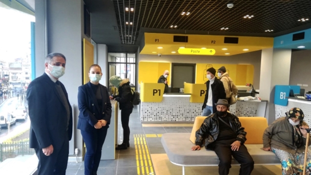  Ereğli Merkez PTT binası hizmete açıldı.