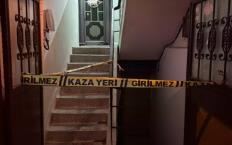 Merdiven boşluğunda ölü bulundu...