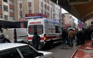 Motosiklet yayaya çarptı...