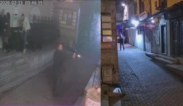 Gece kulübüne silahla saldırdı... 2 kişi yaralandı...