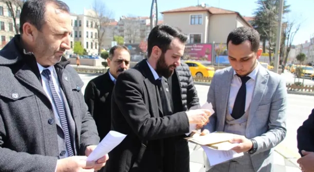 Yeniden Refah Partisi üyelerinden Gazze Dilekçesi...