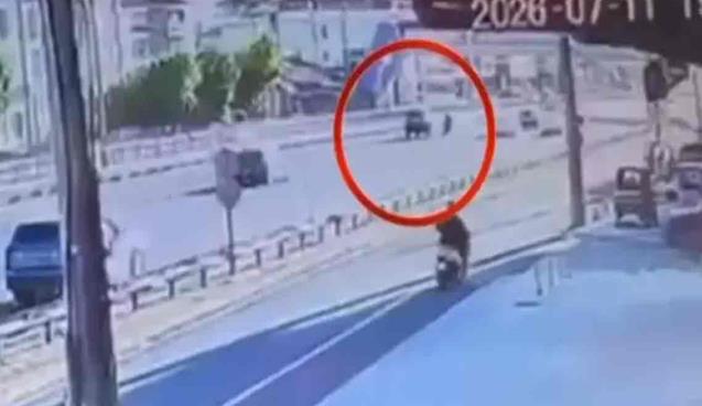Cipin altında sıkışmıştı… Kamera kayıtları çıktı…