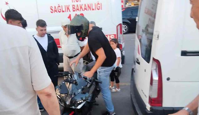 Yaya geçidinde kaza: 1 kadın yaralı
