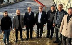 Saffet Bozkurt, çalışmaları yerinde inceledi...