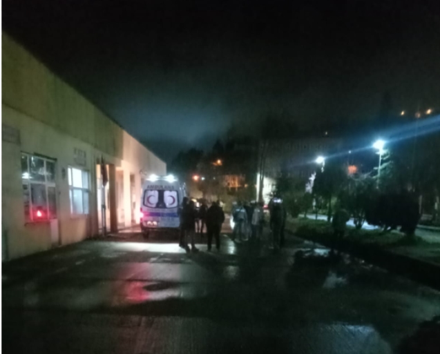 Armutçuk'da göçük meydana geldi...