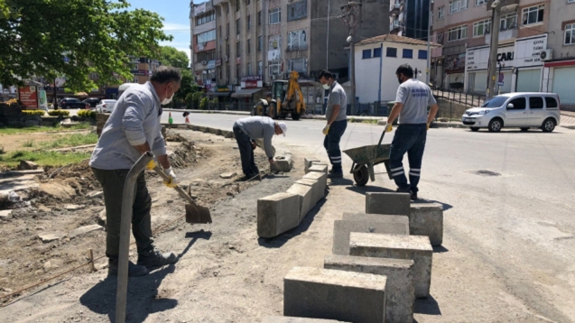 Ereğli Belediyesi Ramazan Bayramı’nda da hız kesmedi