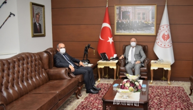 Cumhuriyet Başsavcısı Alan’dan Vali Tutulmaz’a ziyaret