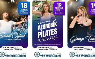 Yaz etkinlikleri amfi tiyatroda devam ediyor…
