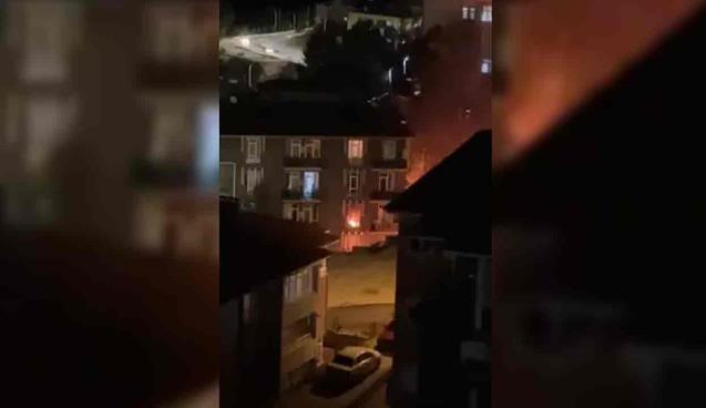 Apartmanda yangın… Öğrenciler hastanelik oldu...