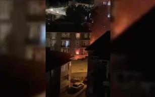 Apartmanda yangın… Öğrenciler hastanelik oldu...