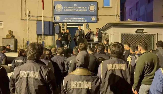 Ereğli’de operasyon… 3 tutuklu…