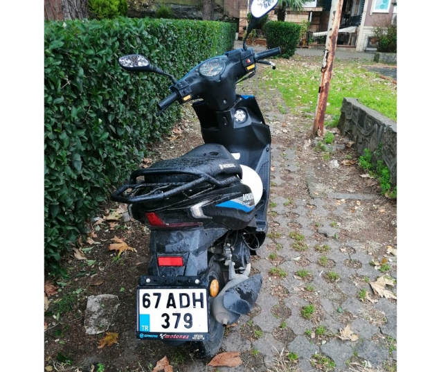 Motosiklet kazasında bir kişi yaralandı...