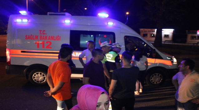 Kaza yaptı, ortalıklardan kayboldu…