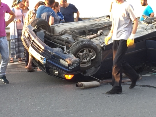 Otomobiller çarpıştı… 5 yaralı…