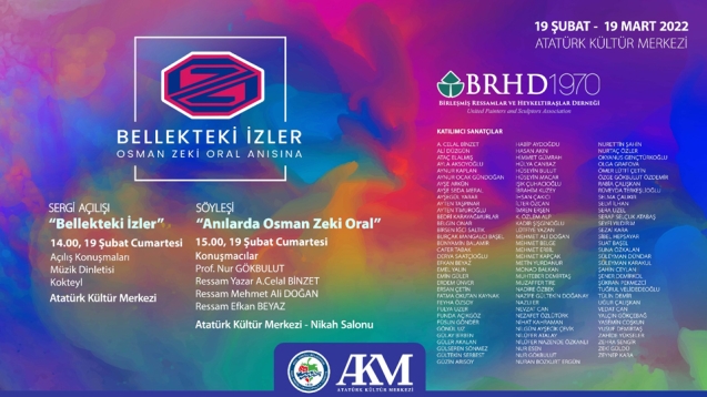 “Bellekteki İzler” Sergisi bir ay boyunca açık kalacak.