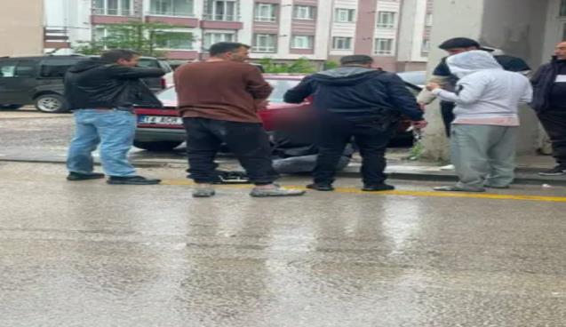 Kendisini uyaran polise saldıran yabancı uyruklu şüpheli ...