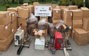 2 ton kıyılmış tütün ele geçirildi…