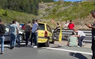 Otomobiller çarpıştı… Yaralılar var…