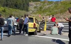 Otomobiller çarpıştı… Yaralılar var…