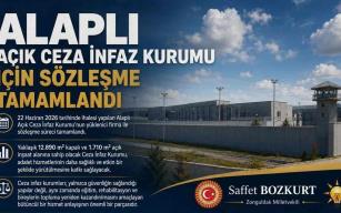İnfaz Kurumu için sözleşme tamamlandı…