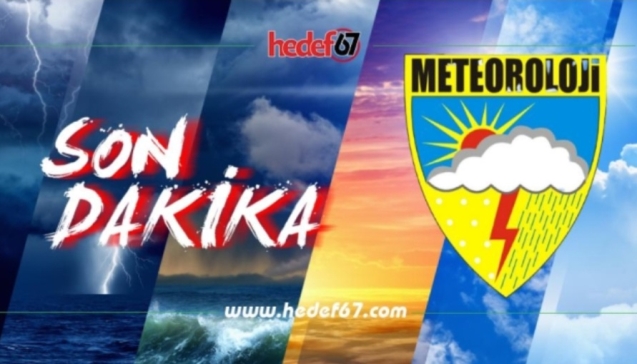 Dikkat ! Meteoroloji fırtına uyarısında bulundu !