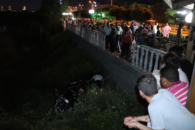 Dereye uçtu…